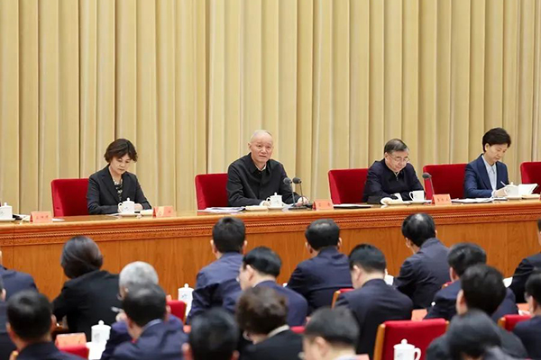 全國(guó)宣傳部長(zhǎng)會(huì)議在京召開 蔡奇出席并講話